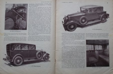 "Motor & Sport" Motor-Magzine Poessneck 1928 (8024)